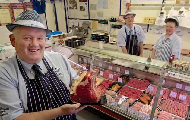 Jimmy Craig of Ballards Butchers